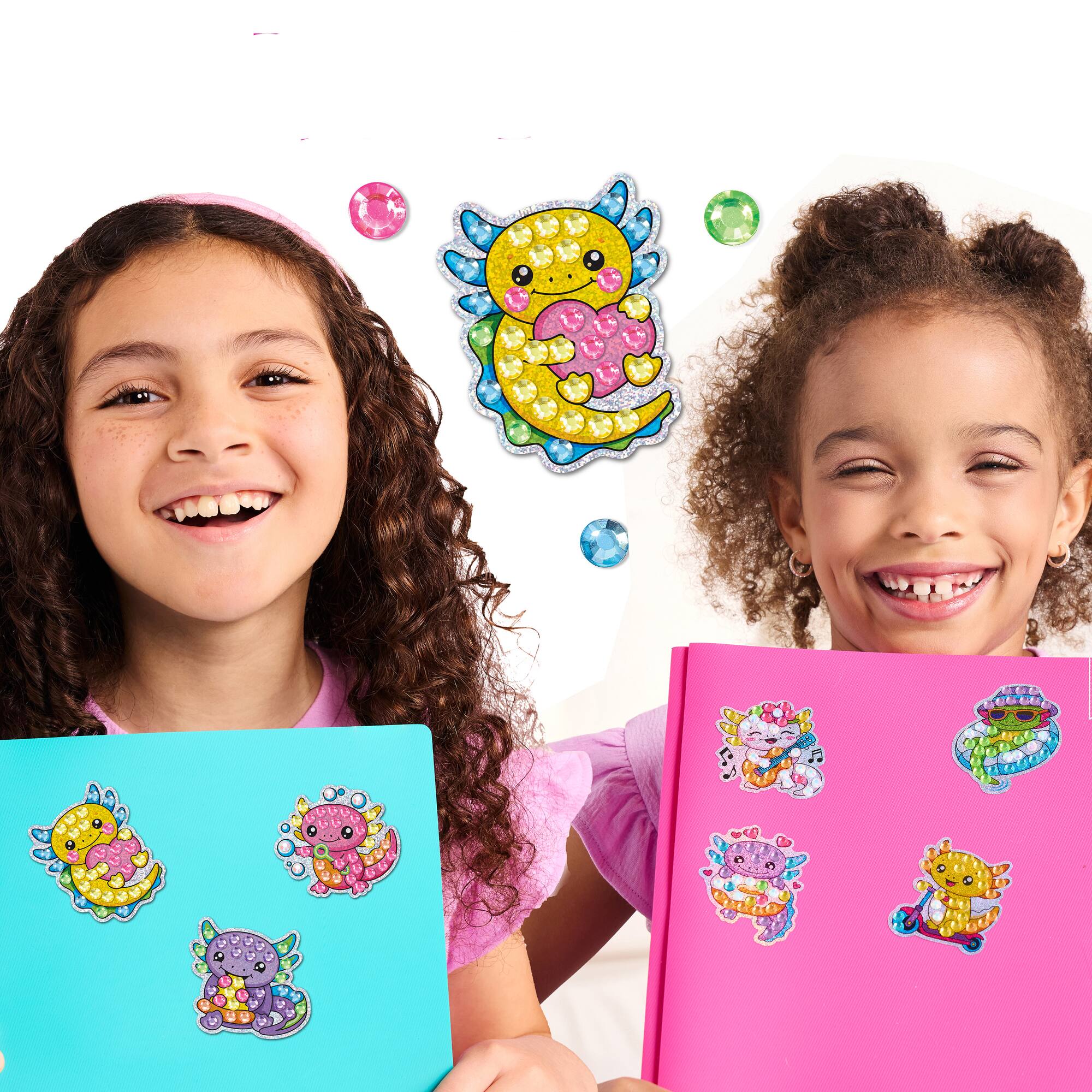 Creativity for Kids® Big Gem Diamond Painting Axolotl